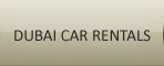 Dubai Car Rentals